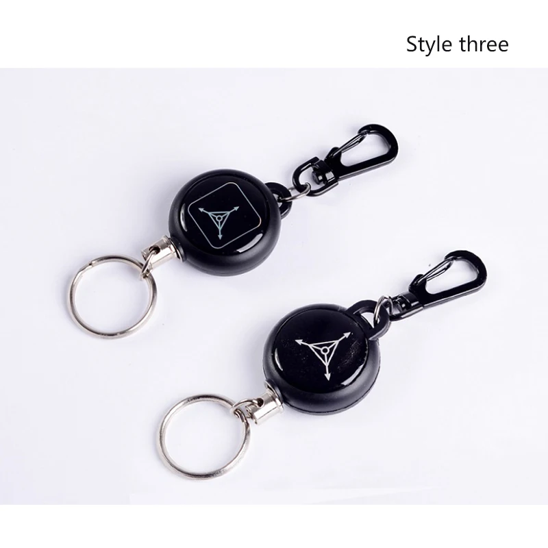 Телескопический брелок для ключей TAD гибкий держатель с функцией защиты от кражи