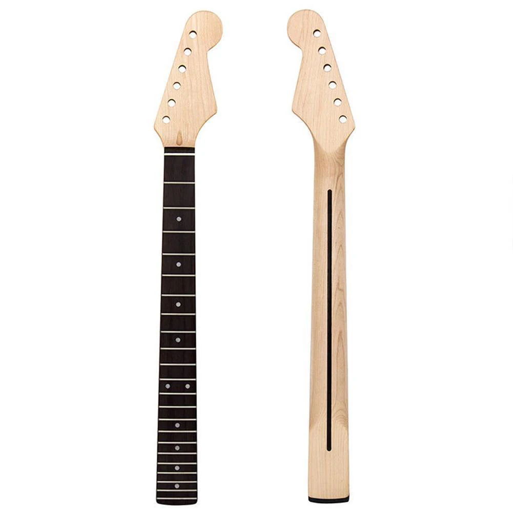 

Guitar Neck Accessories 22 Fret Abalone Glossy Mark Dot Handle Inlay Electric Wooden Right Handed Replacement Smooth Edge