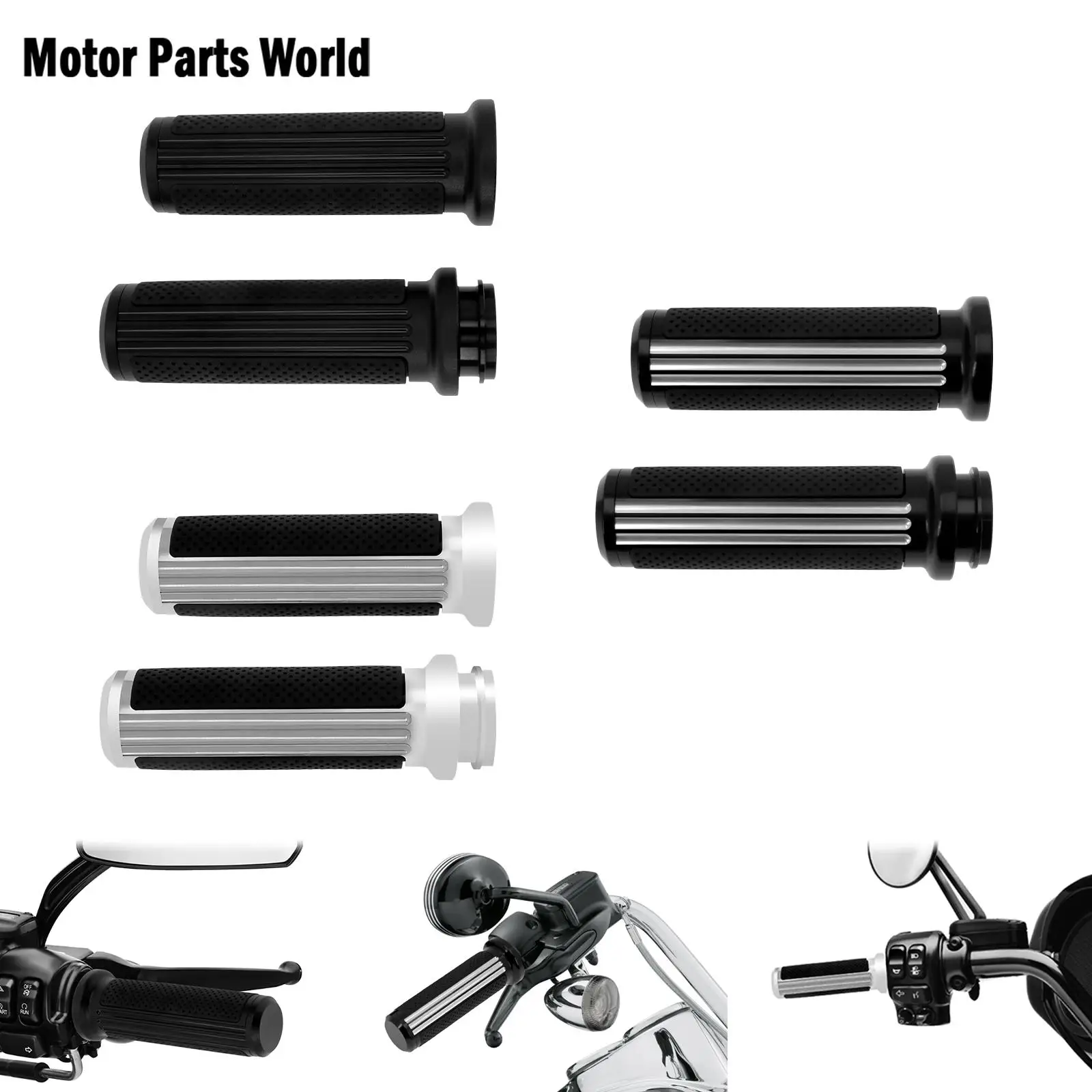 Мотоциклетные электронные ручки с дроссельной заслонкой ЧПУ 1 '✥ мм для Harley