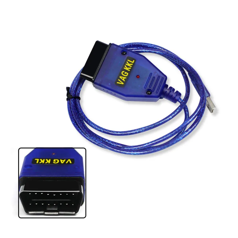 Диагностический сканер VAG409.1 USB-кабель для Audi A6 C6 C5 A3 A4 A8 A2 Q7 TT S3 S2 409 80100 200 VAG-COM_KKL409