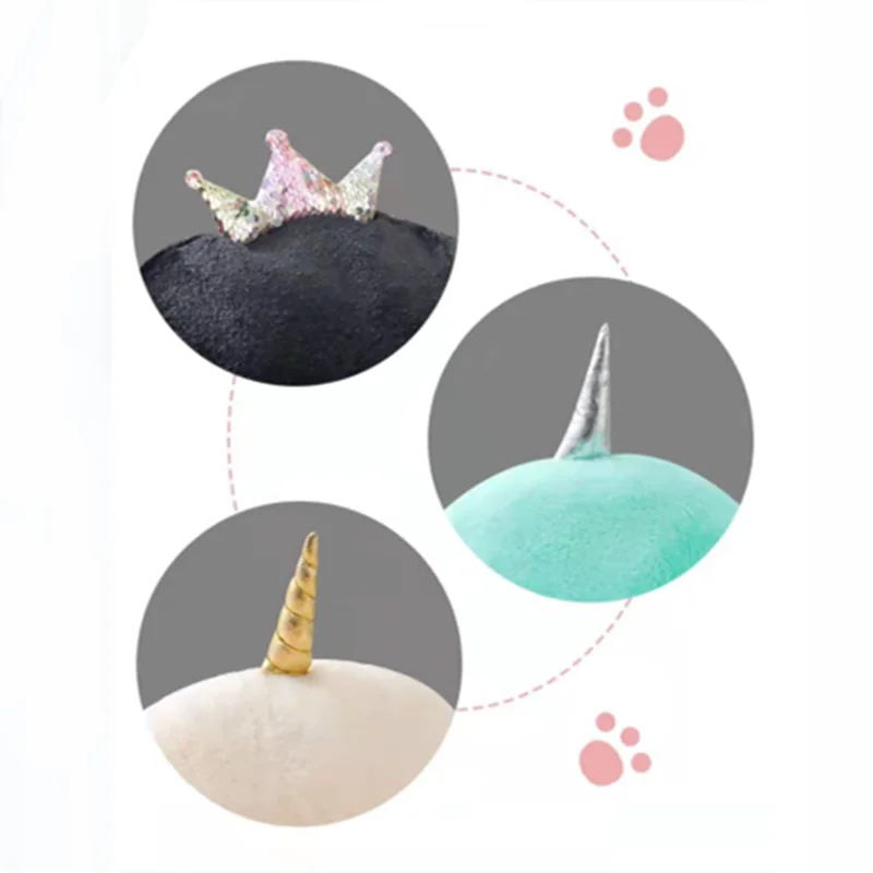 

Super Soft Pet Cat Winter Warm Plush Bed Cozy Crown Sofa Dog Kennel Cushion Mat Pet Supplies