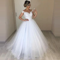 wedding dress with detachable skirt tulle ball gown wedding gowns lace custom made vintage vestido de noiva 2020