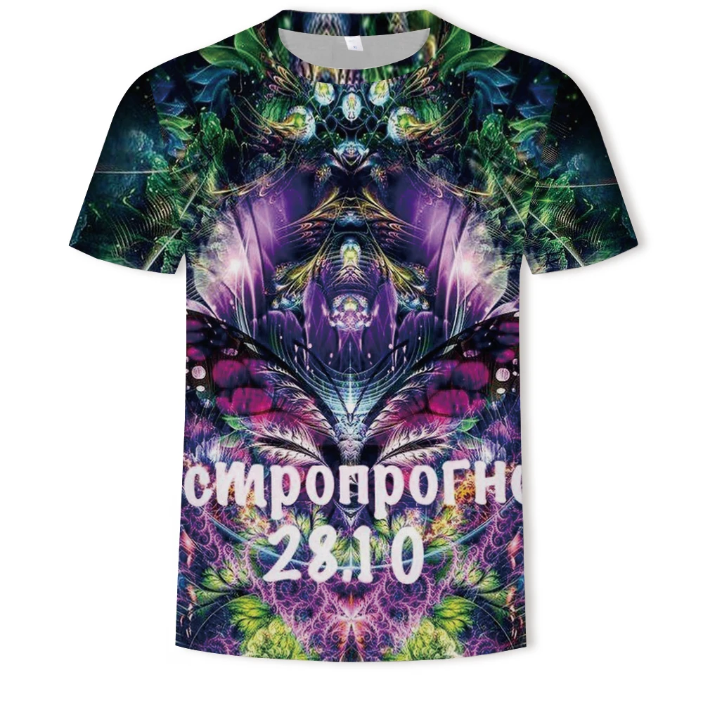 

Crazy Graffiti 3D Print men T-shirt 2021 Summer O Neck Short Sleeve Tees Tops 3D Style Male Clothes