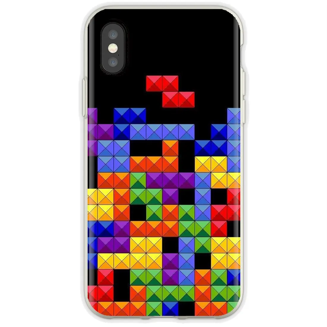 Чехол для телефона Tetris в стиле ретро Samsung Galaxy A10 A30 A40 A50 A60 A70 S6 Active Note 10 Plus Edge M30