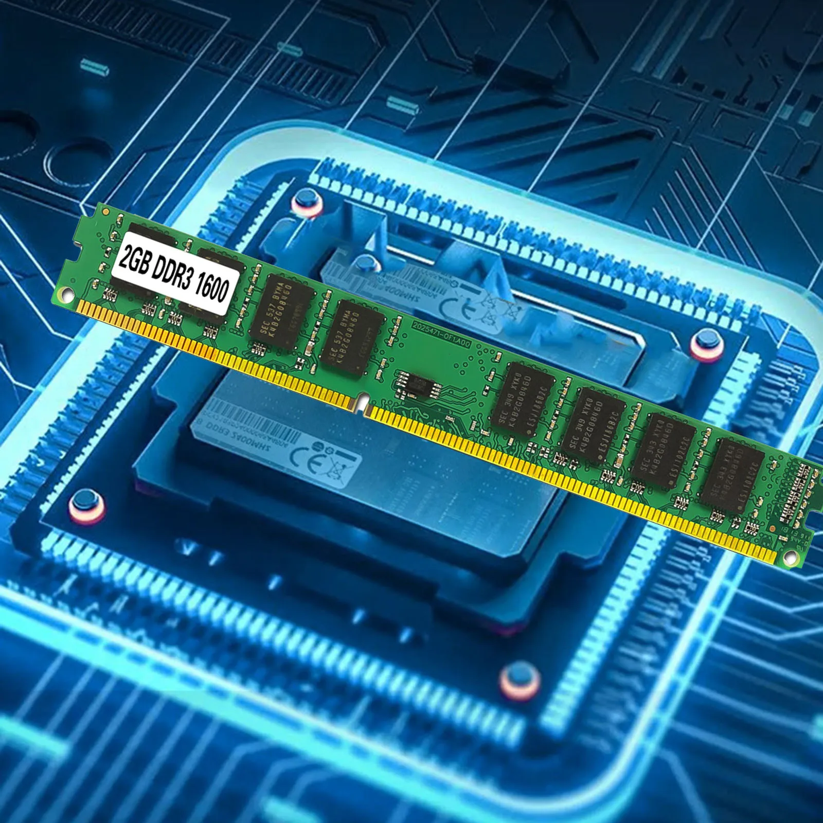 Модуль карты памяти 1600 МГц 2 Гб DDR3 модуль высокой производительности низкое
