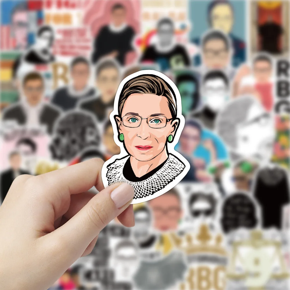 

10/30/50PCS Notorious RBG Ruth Bader Ginsburg Graffiti Stickers Laptop Phone Scrapbooking Luggage Stationery Sticker Decal Toys