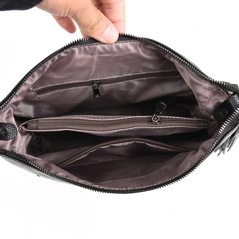 

Tassel Soft Leather Handbags Women Bags Designer Woman Messenger bag Shoulder bags Crossbody Bags For Women 2020 Sac A Main