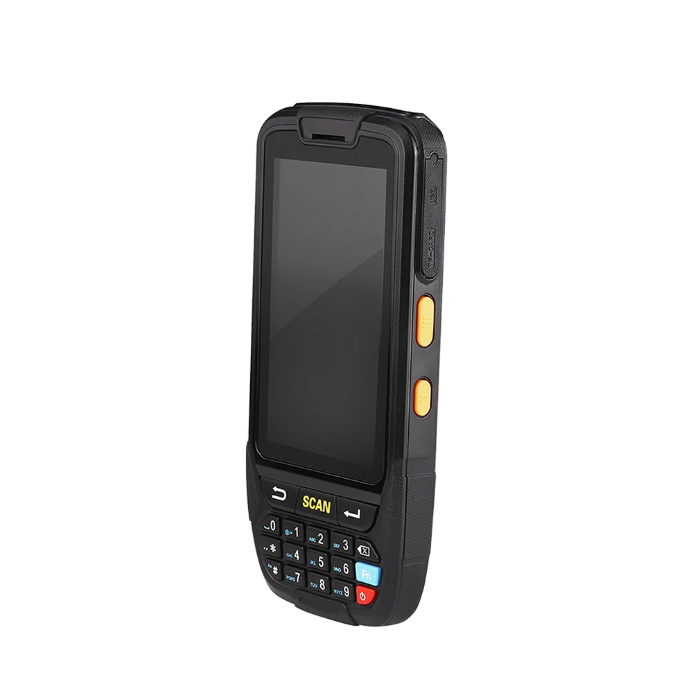 Android 7,0 Ручной терминал сбора данных с 1D Wifi BT 4G gps PDA(1D камера Колыбель батареи