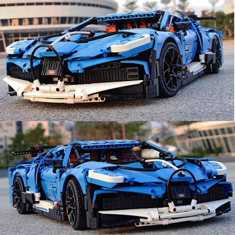 13125 Technic Car 42083 20086 Bugattis Toys Chiron Детские Рождественские подарки строительные блоки