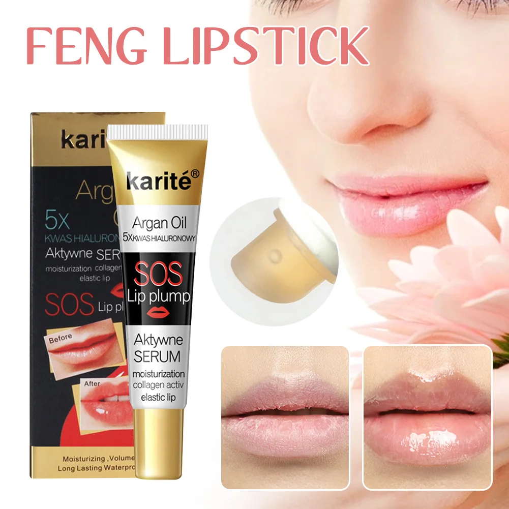 

Lip Plumper Serum Moisturizing Hydrating Instant Volumising Lip Enhancer Repair Lip Lines Lip Care Oil Serum