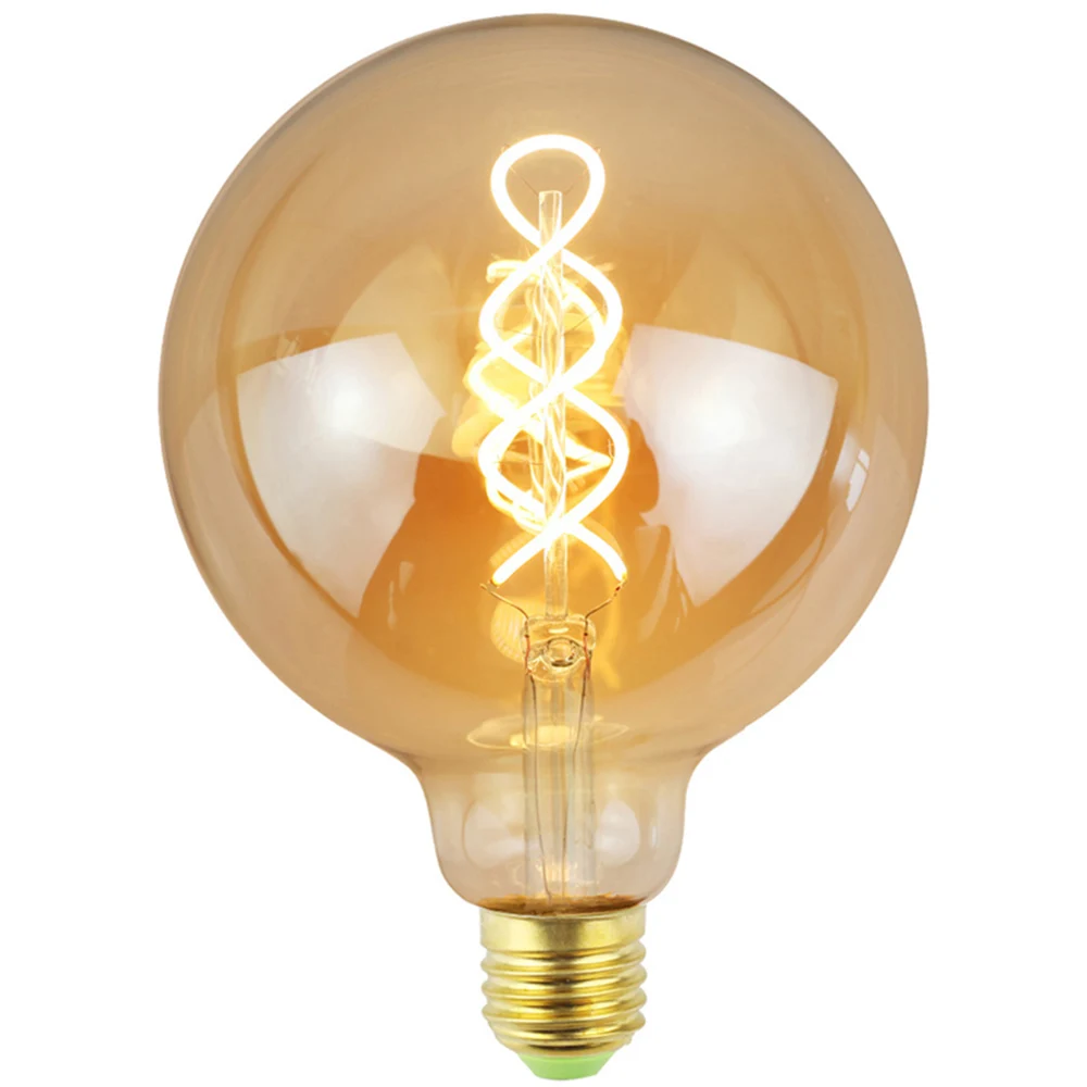 Марочные шарики edison затемнения светодиодный светильник спираль 220V 4W украшения