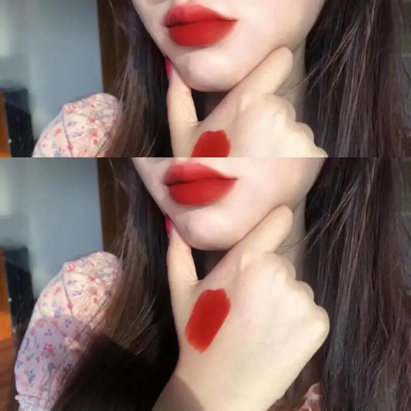 

Ins Small Bottle Matte Matte Lip Glaze Student Niche White Lipstick Does Not Fade And Does Not Stick Cup