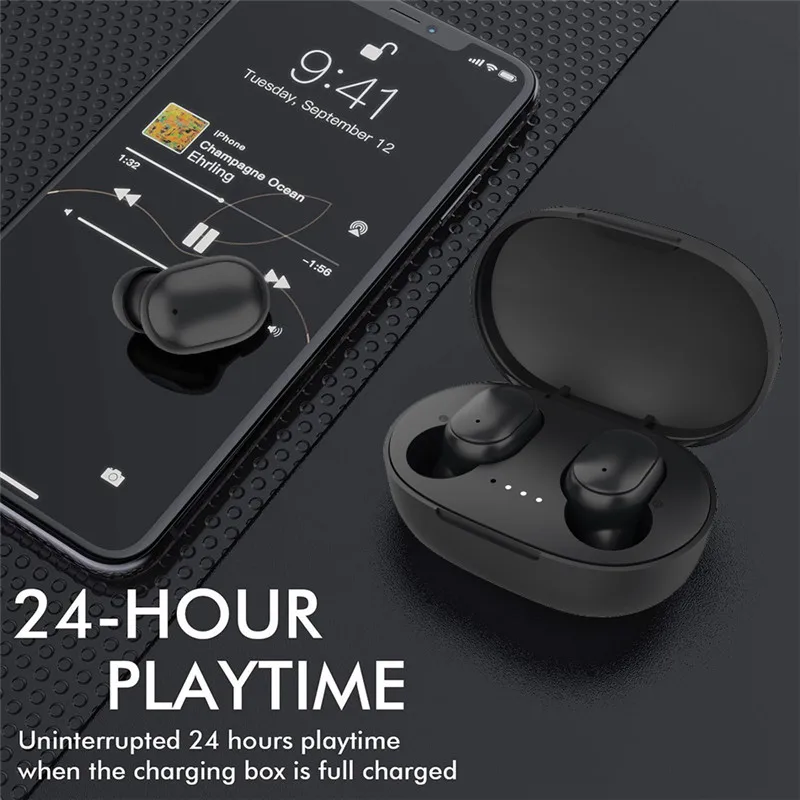 TWS Bluetooth наушники HiFi стерео беспроводные Спортивная гарнитура Мини