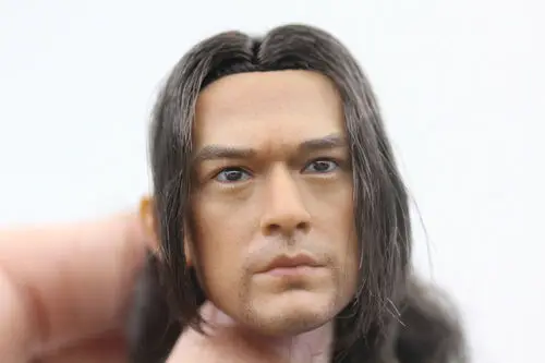1/6 Takeshi Kaneshiro Akechi Samanosuke голова резьба посаженными волосами штативные головки
