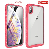 with film heavy duty protection case for iphone 11 pro max case for iphone 8 11 7 6 plus x xs max xr cover shockproof hard armor