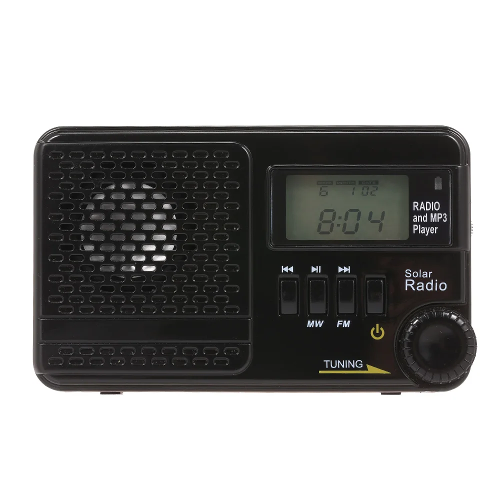 Портативное цифровое FM радио MW многодиапазонный радиодинамик музыкальный MP3