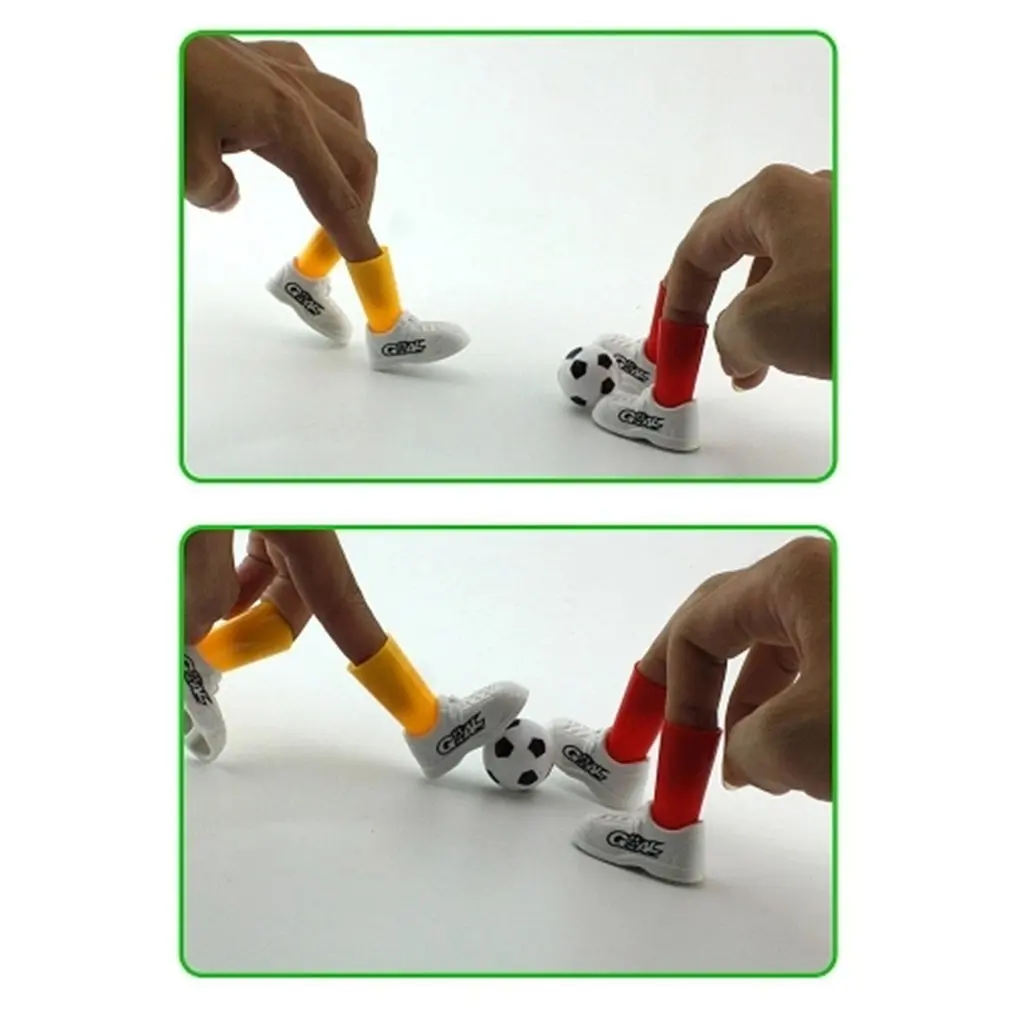

Mini Soccer Game Finger Toy Football Match Funny Table Game Set With Two Goals