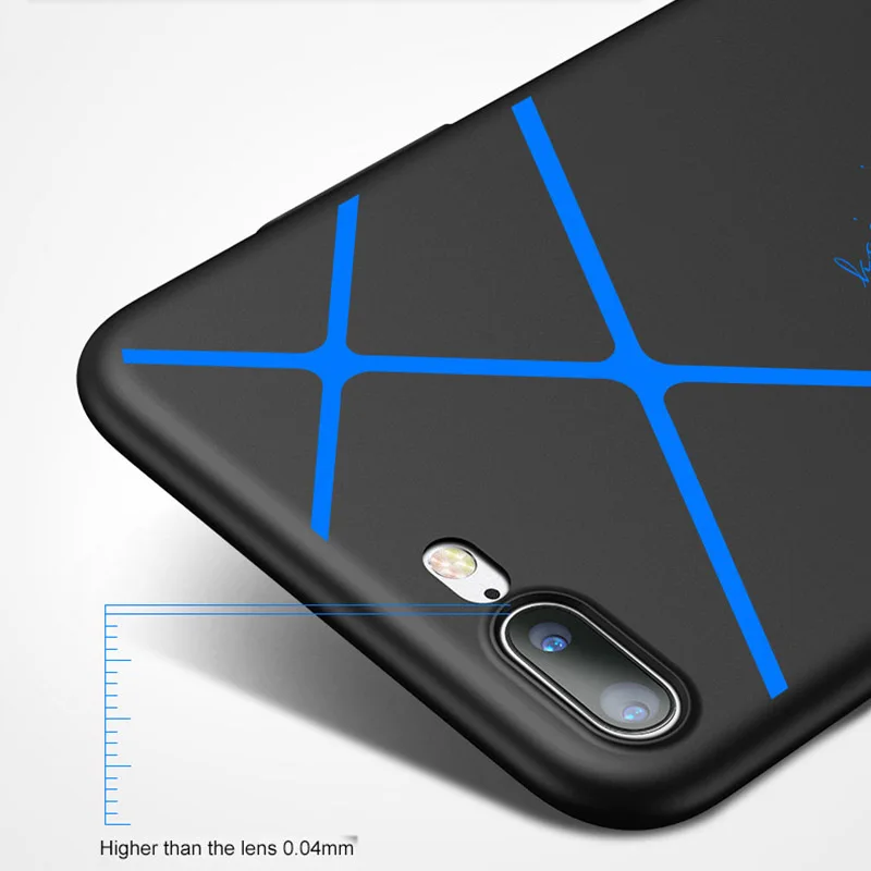 Ультратонкий матовый Жесткий Чехол для iPhone 6 6s 7 8 Plus|cover for huawei|cover designcover |