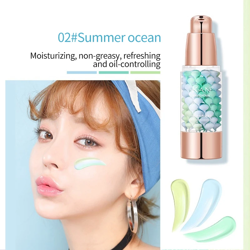 Hot Sale Three Colors Liquid Concealer Mixed Isolation Lotion Fill Pores Moisturizing Bright Skin Face Foundation Primer Base | Красота и