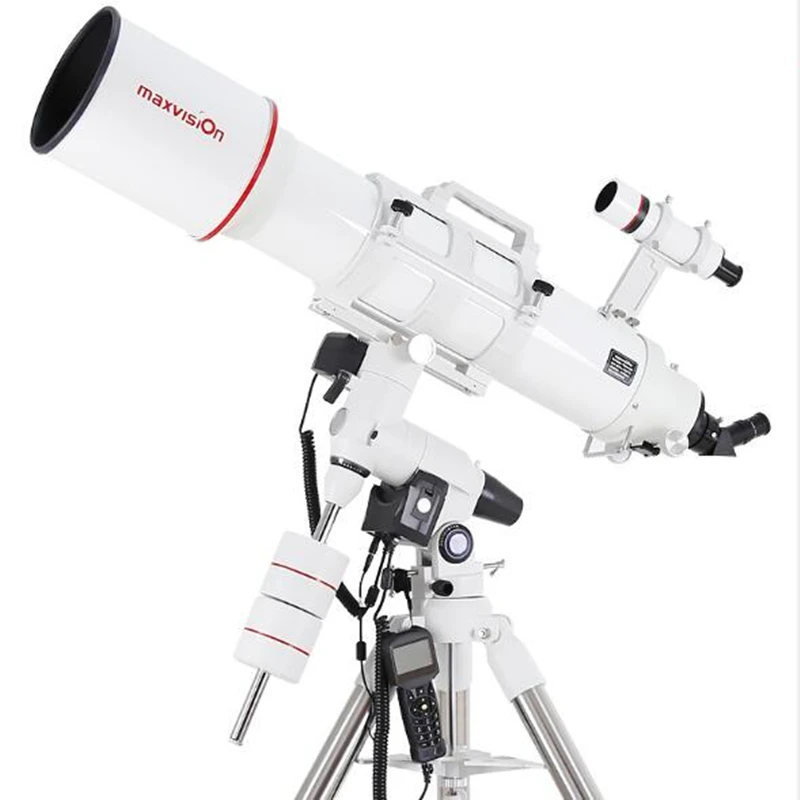 

Maxvision 152/760mm Achromatic Refraction Automatic Astronomical Telescope EXOS-2 GOTO German Equatorial Mount 2 Inches Tripod