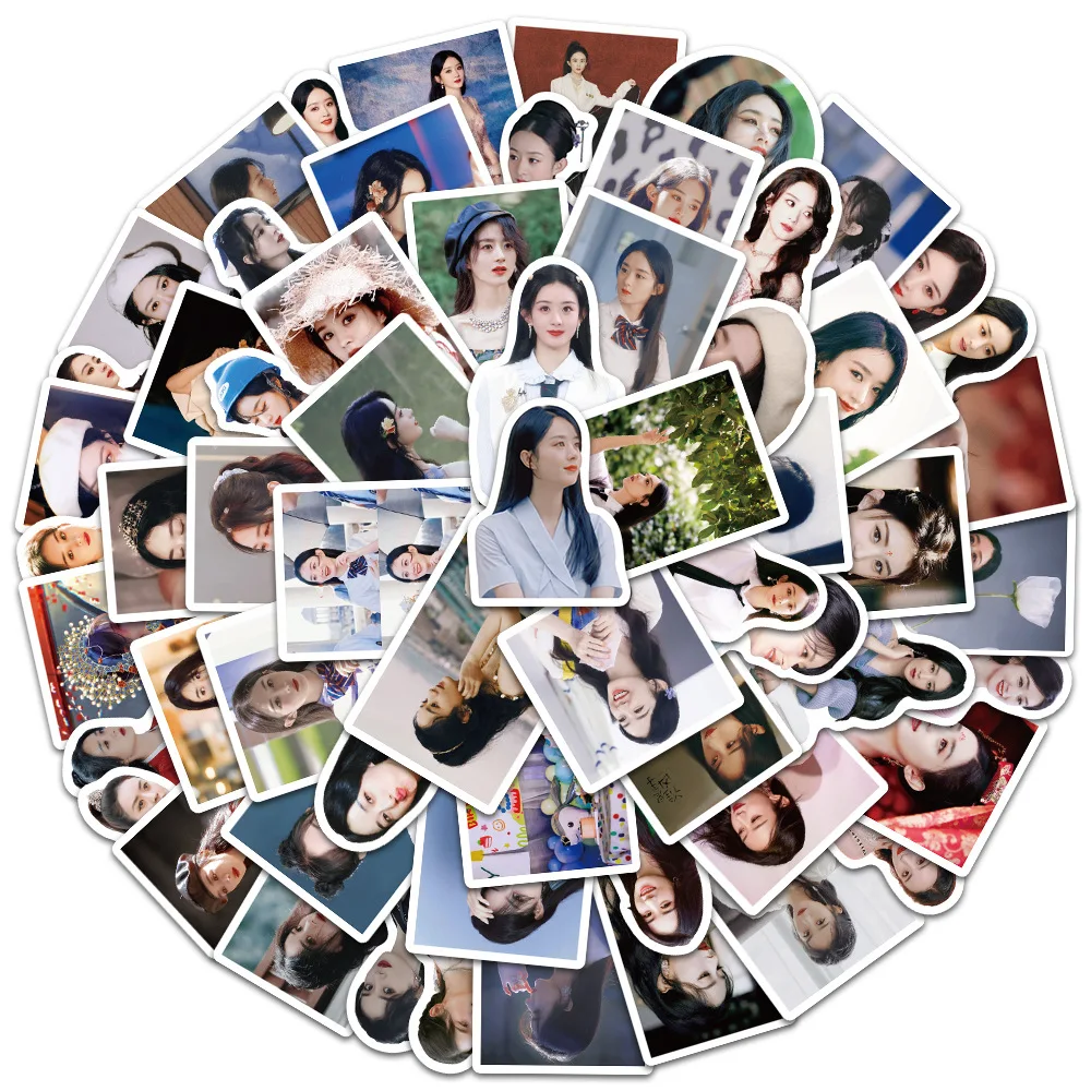 

10 / 30 / 50pcs Popular Star Zhao Liying Surrounding Sticker Graffiti Luggage Notebook Stationery Waterproof Sticker Wholesale