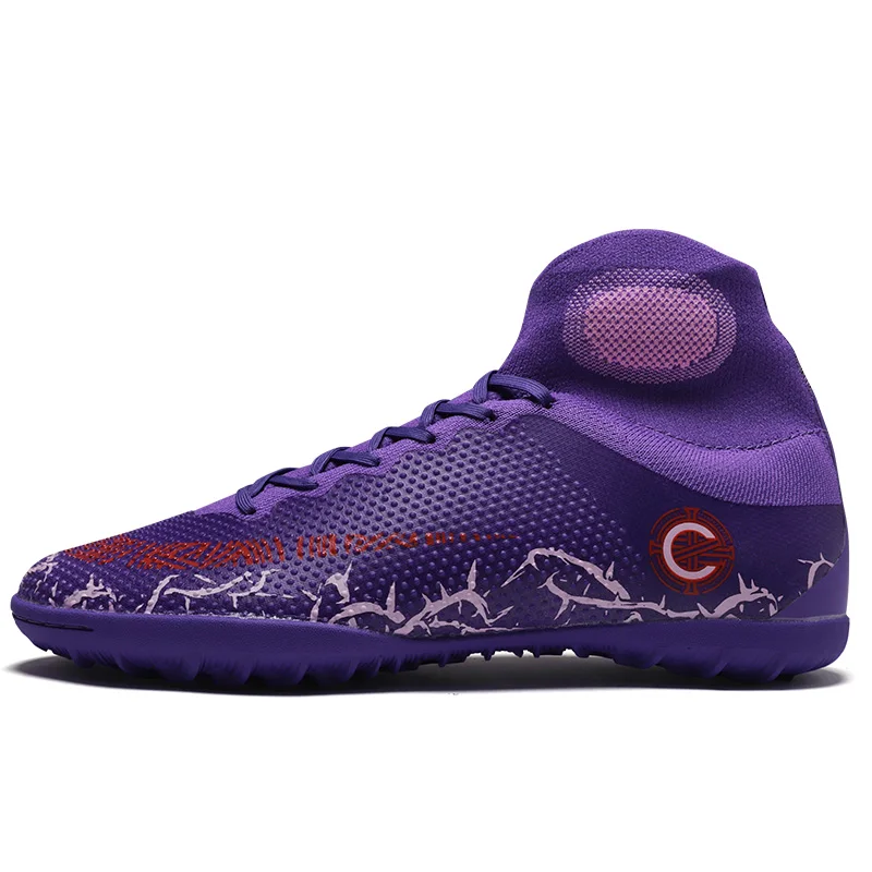 Футбольная обувь высокие ботильоны горячая распродажа Мужская футбольная бутсы