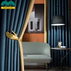 Затемняющие жаккардовые шторы для спальни, гостиной, кухни, 2021