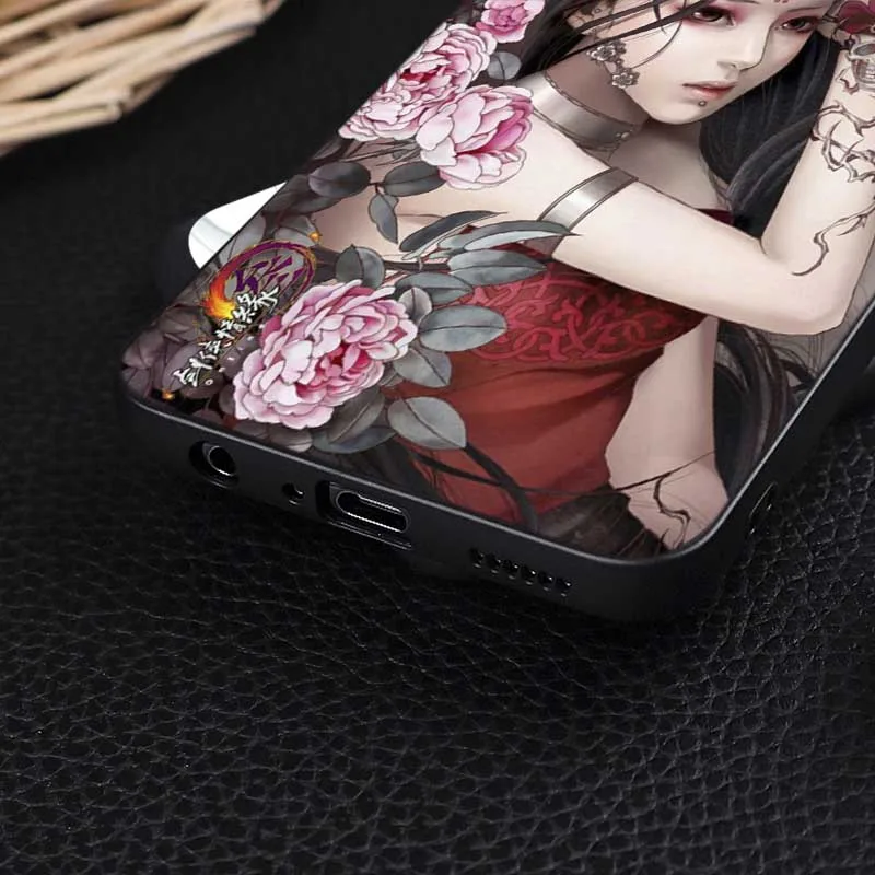 Phone Case for oneplus one plus 7 pro 7t 6 6t 5t Soft silicone Cover Beautiful men and women in the old fashion |