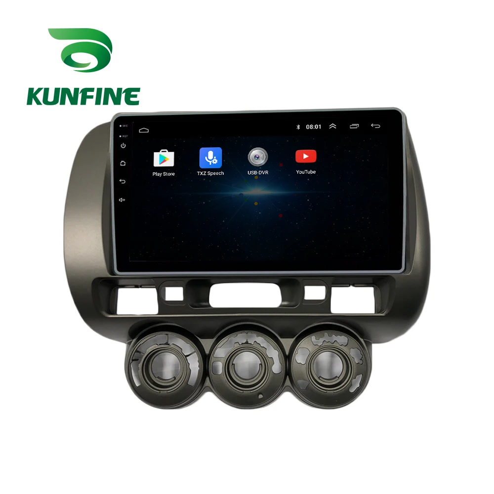 Восьмиядерный автомобильный DVD-плеер Android 10 0 GPS-навигация для Honda FIT CIVIC 04-07 Everus S1