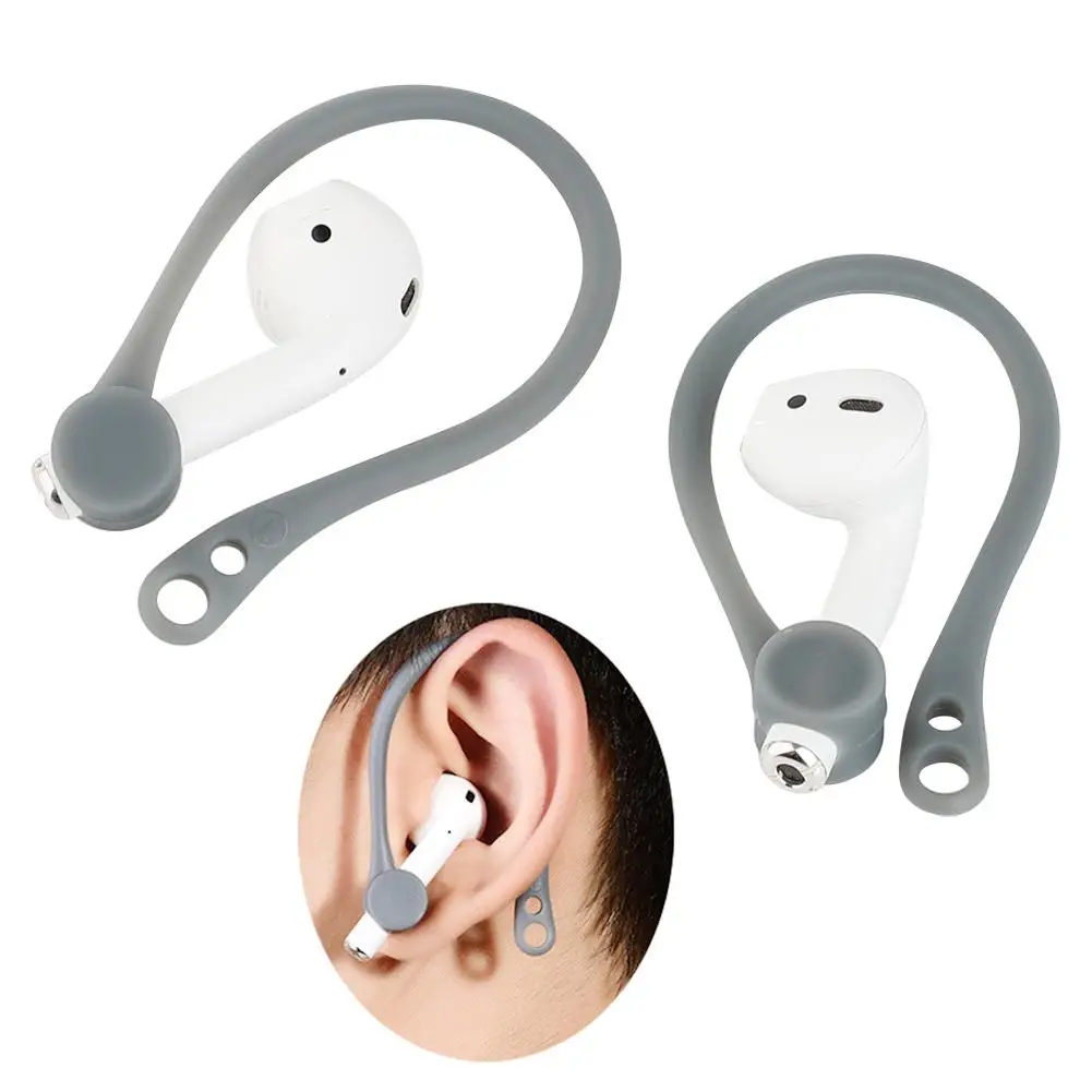 

2Pcs Wireless Earphone Earhooks Holder For AirPods Case For AirPod Earhooks Protective Earhook For AirPod 1 2 Earphone 에어팟 케이스