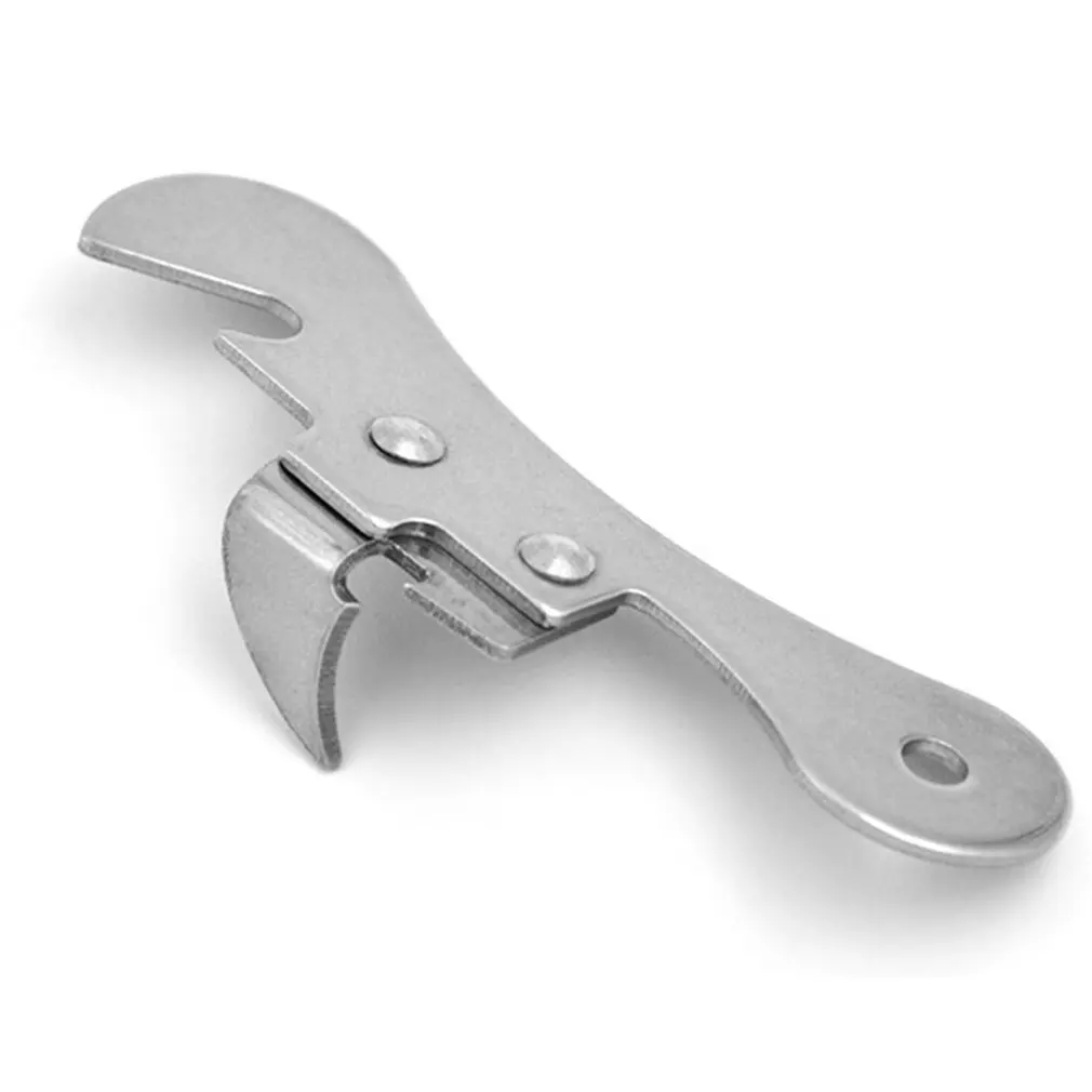 

kitchen Tools of Corkscrew Stainless Steel Compact Manual Tin Can Opener Bottle Jar Beer Opener Kitchen Tools Gadget