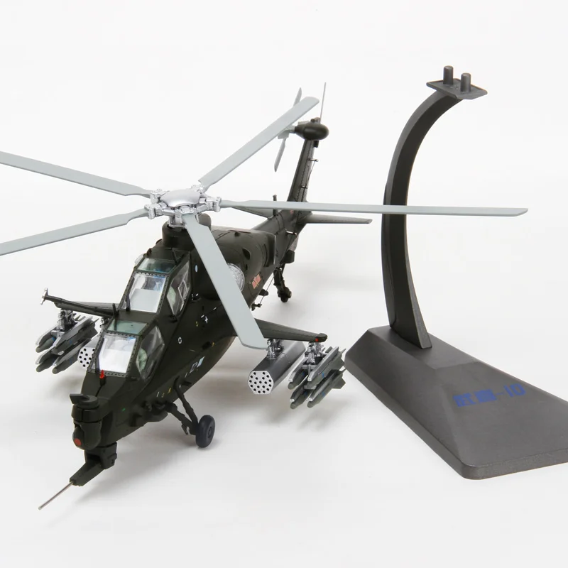 

1:48 Wuzhishi Helicopter Model Straight 10 Helicopter Wuzhi-10 Aircraft Model Alloy Ornaments Static Military Model Decoration
