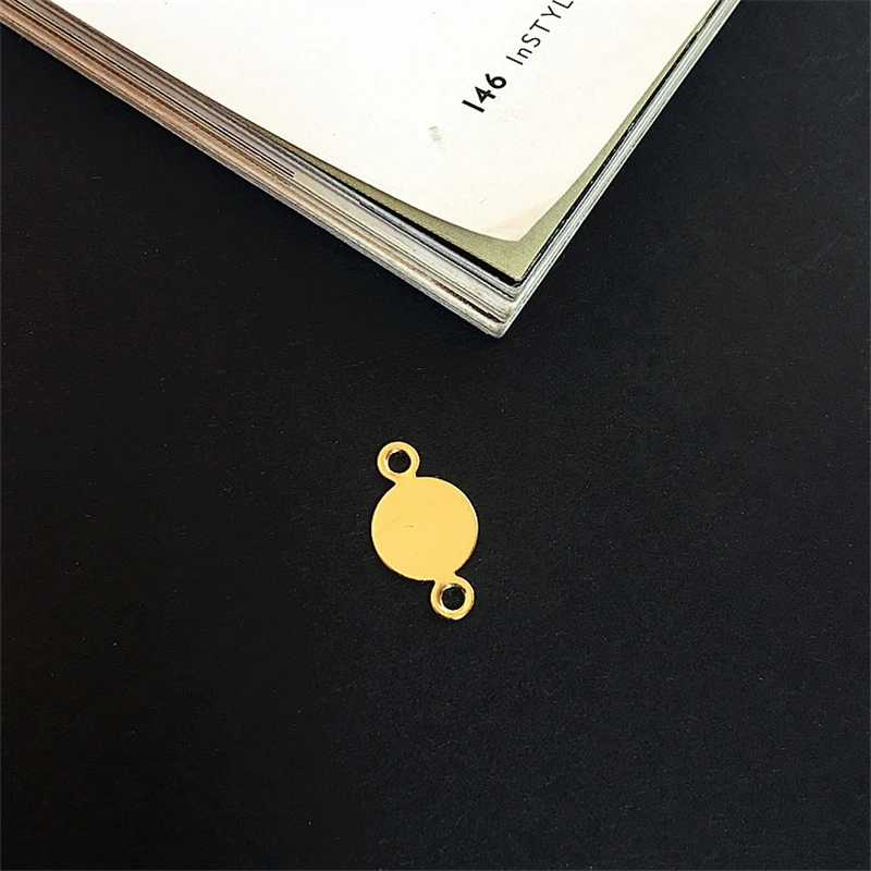 10 шт. медный полукруглый заостренный зажим для рта одинарный висящий двойной