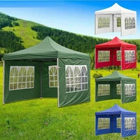 portable outdoor tent oxford cloth side wall rainproof waterproof tent gazebo garden shade shelter side wall without rack