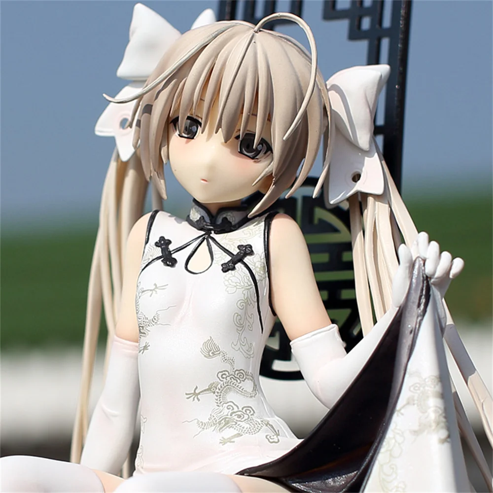 

Японское аниме, попит о, небо, судьба, Kasuga, без купола, qipao, сидящая осанка, фигурка, девушка, купол, материал ПВХ
