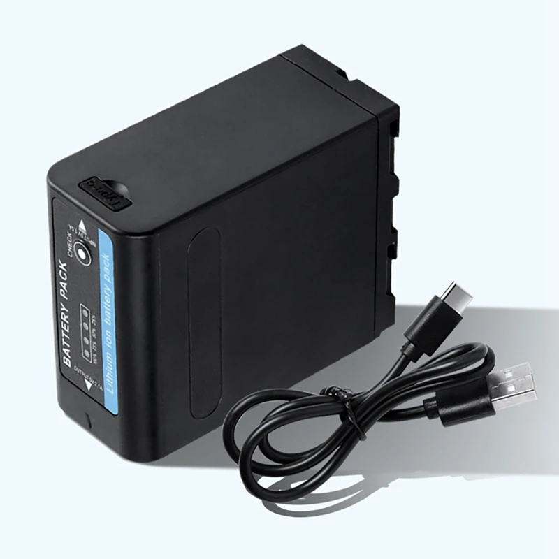 NP-F990 NP F990 8800 мА/ч Камера литий Батарея для Sony F750 F550 F960 1000C 1500C 2500C со светодиодной