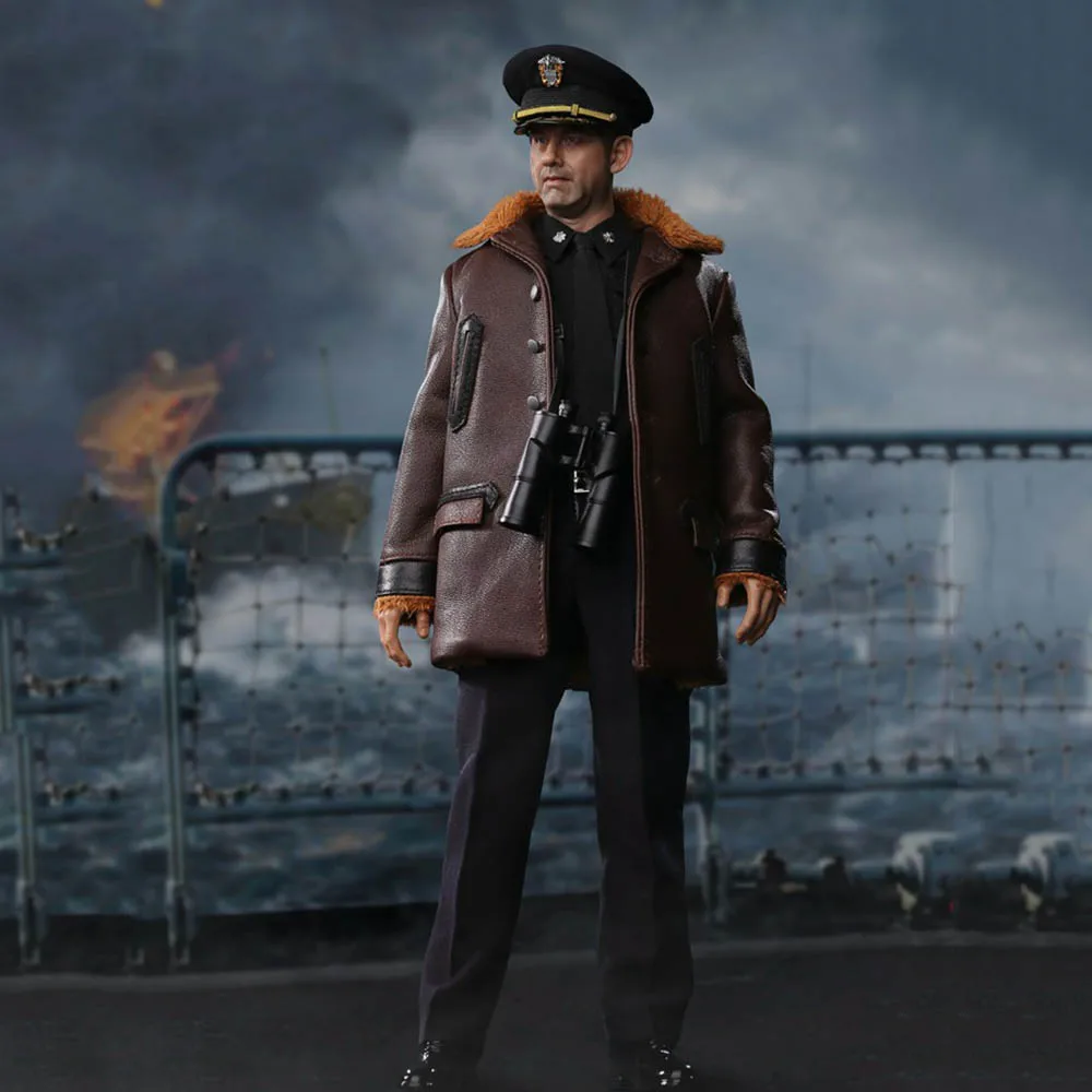 

1/6 Scale Soldier Alert Line USS Greyhound WWII US Navy Destroyer Commander Soldier 12’’ action figure set model doll collection