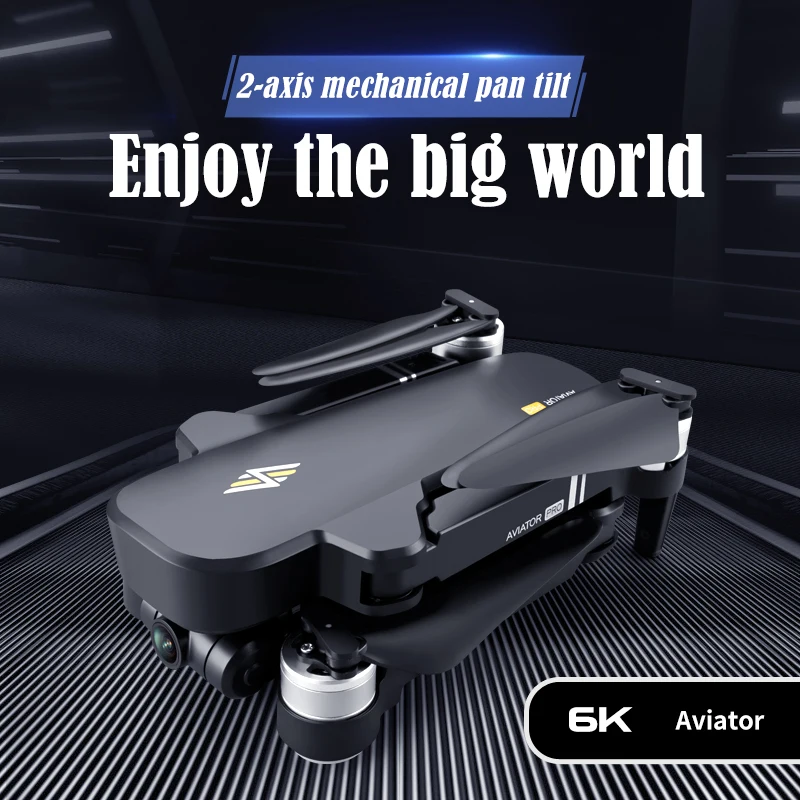 2020 Новый 8811 Pro Drone 6k HD 5G механический гидростабилизатор Камера Wi-Fi Gps и Системы