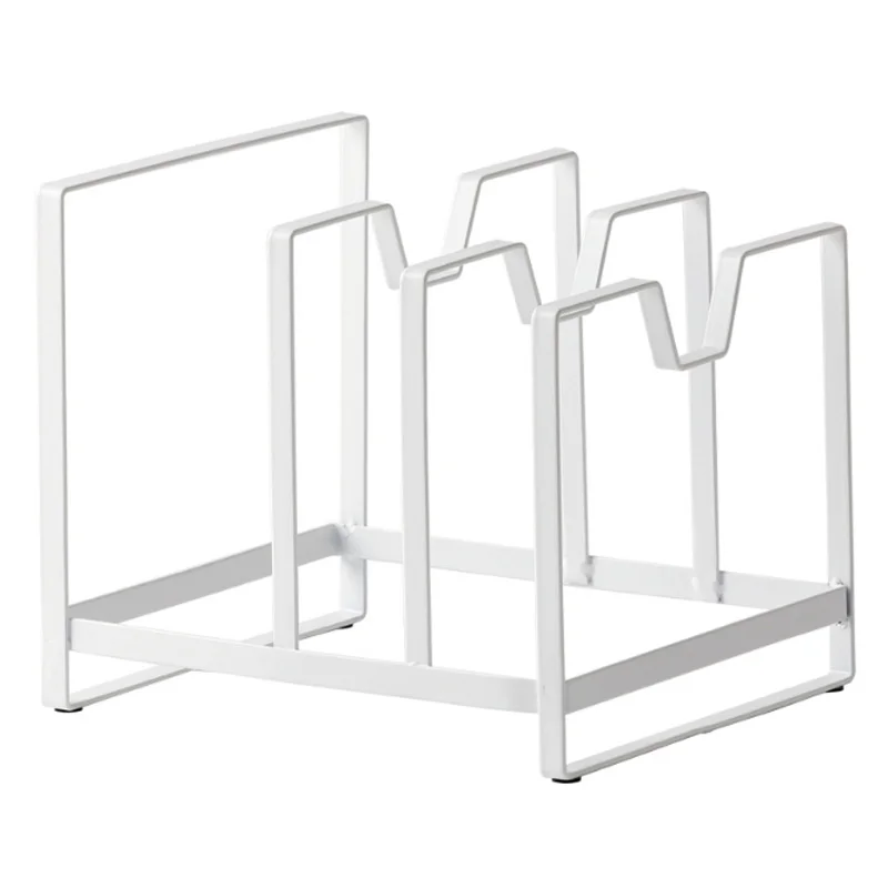 Книжная полка бытовые предметы кухонная Многоуровневая для крышек кастрюль