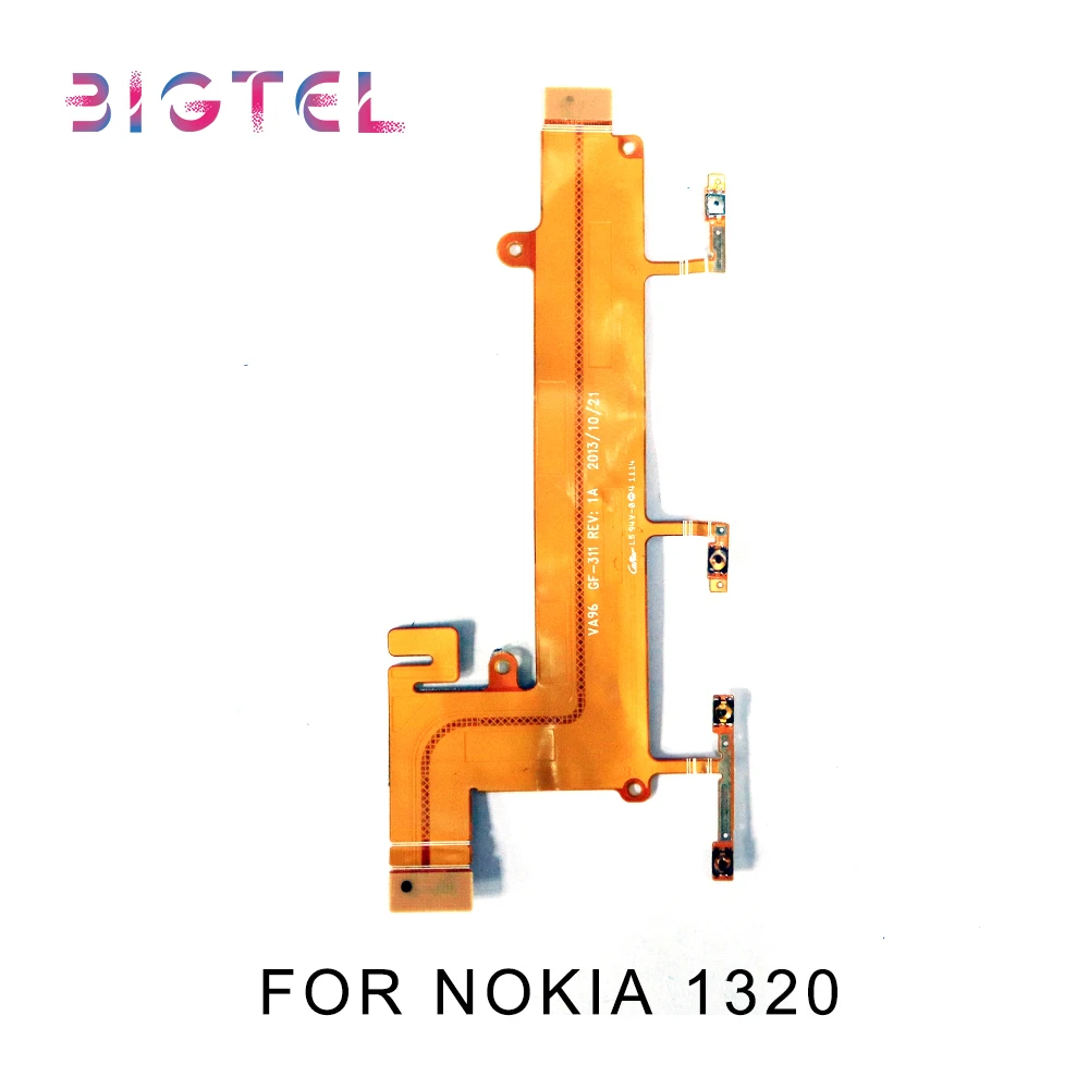 

5 Pcs/Lot 100% Original For Nokia 1320 Side Power Volume Flex Cable Ribbon Repair Spare Parts