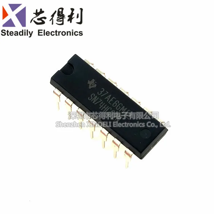 10 шт./лот 74HC02 SN74HC02N 2 входа Четыре включателя-Нор-ворота Dip-14 оригинал