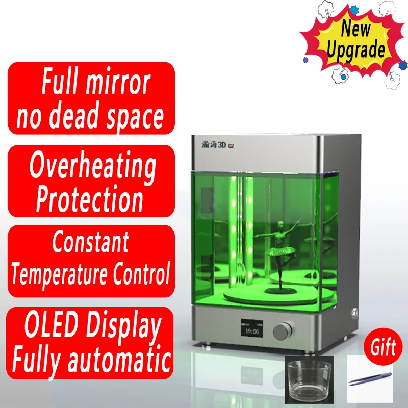 280 мм* 192*120 мм TIANFOUR 8,9 дюймов T280 T200 SLA/lcd/DLP Смола 3d принтер большой объем печати светильник для вылечения 405nm УФ-смола