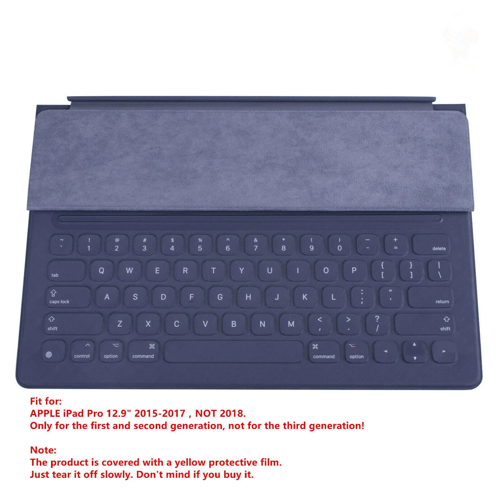 Для Apple Smart Keyboard For iPad Pro 12 9 1st / 2nd Gen(2015-2017) серая клавиатура FAXQ039 | Компьютеры и офис