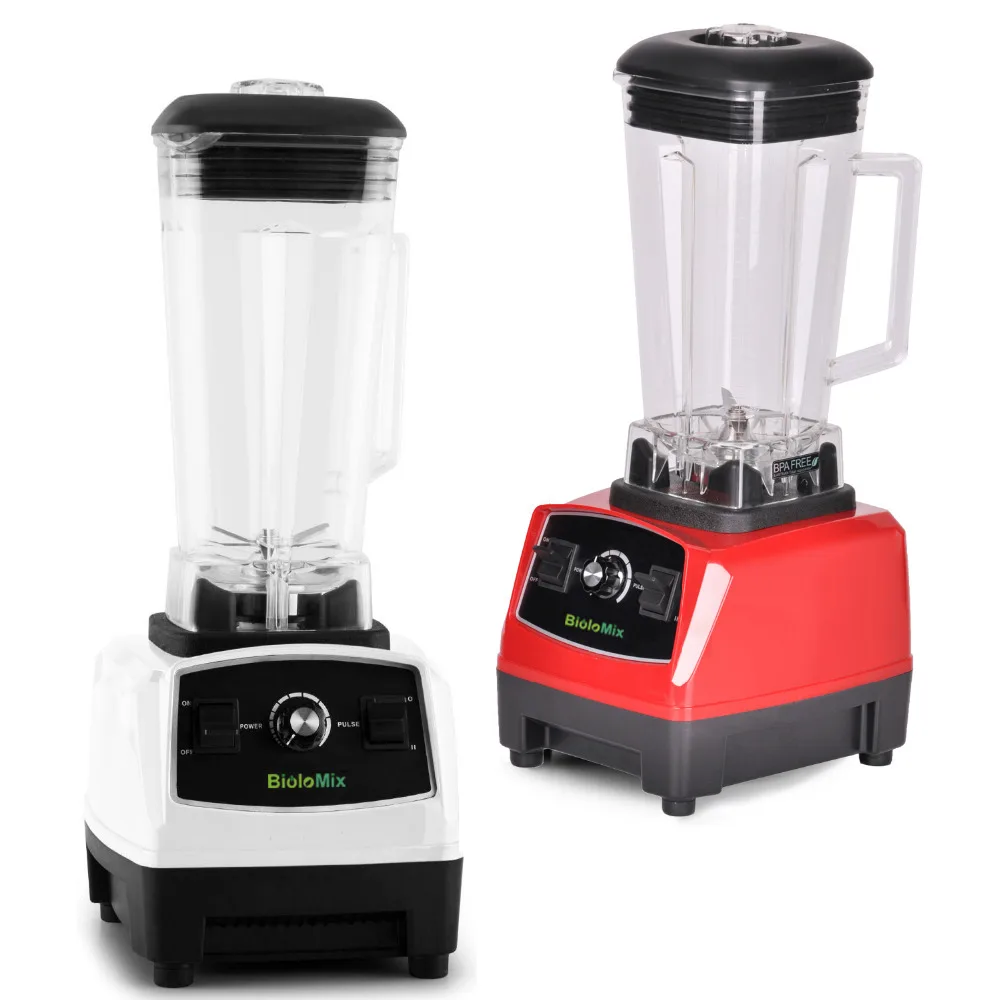 

New BPA Free 3HP 2200W Heavy Duty Commercial Grade Blender Mixer Juicer High Power Food Processor Ice Smoothie Bar Fruit Blender