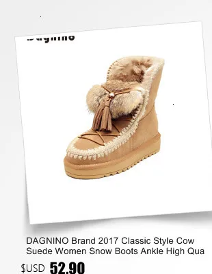DAGNINO Lovers/ г. Модная замшевая женская зимняя повседневная обувь женские теплые плюшевые рабочие зимние ботинки женские большие размеры 35-48