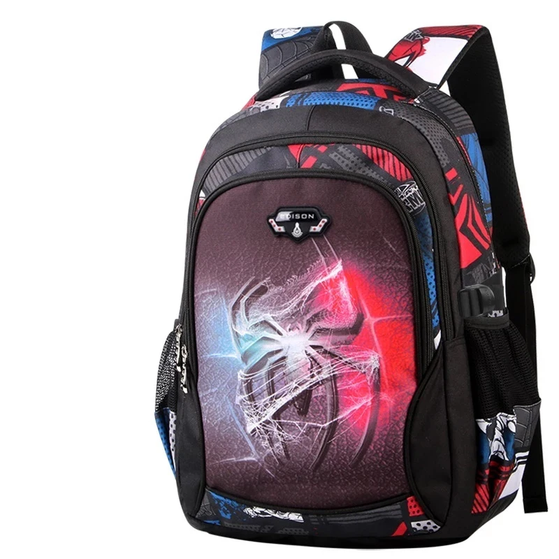 Школьный ранец с принтом футбольного мяча детский рюкзак в стиле аниме дорожная