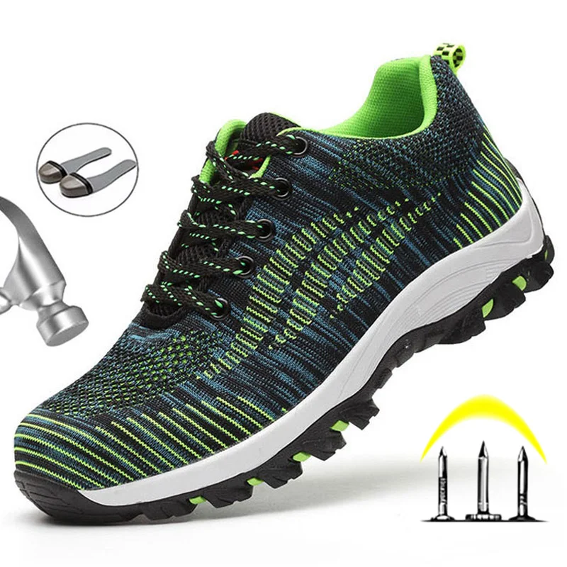 

Безопасная рабочая обувь; Мужские ботинки со стальным носком; Дышащая безопасная обувь; Противоразбивающие строительные рабочие кроссовки...