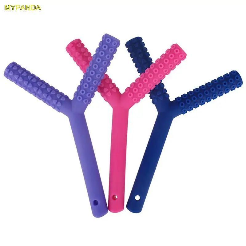 

Kids Chewing Tube Y-Shape Chewy Teether Baby Oral Motor Chew Tools Tuxtured Auti