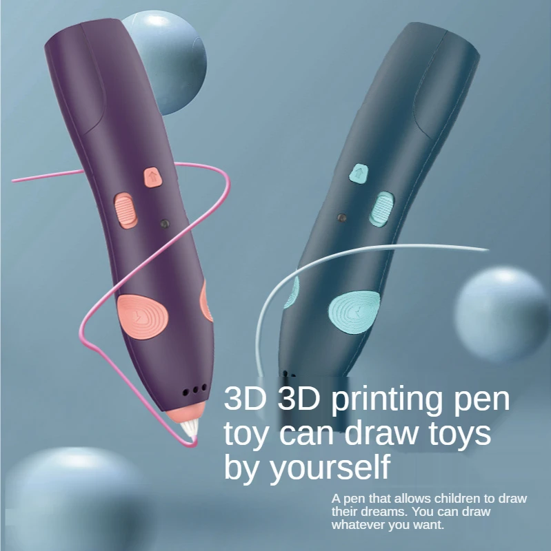 

Цветная 3D-печать, Набор пазлов, низкотемпературная Беспроводная творческая игрушка-граффити, «сделай сам», стерео, подарок на день рождения...