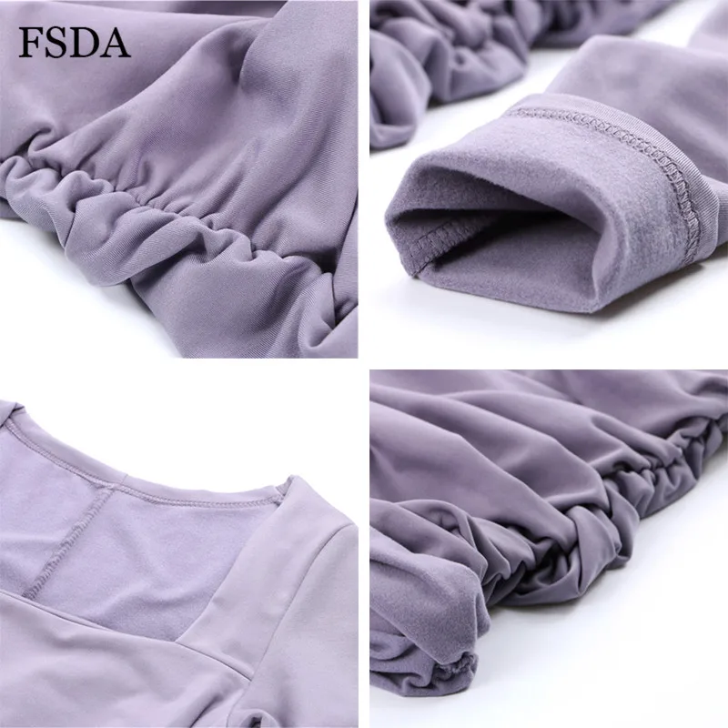 FSDA Ruched сексуальное облегающее платье Вечерние зимние осенние женские Клубные